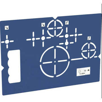 Geberit 111.747.00.1 Drilling Template For WH WC