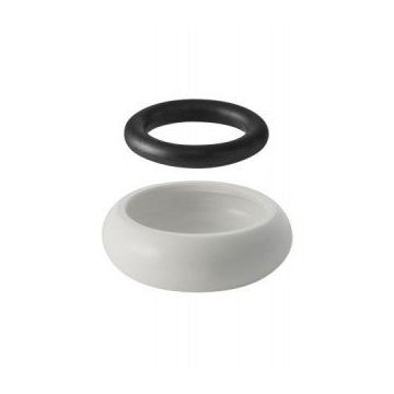 GEBERIT 119644111 flush bend outside connectors d44 with rubber ring d 44 mm