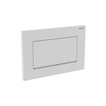 Geberit actuation plate Sigma 30 for flush-stop flushing, screwable chrome high gloss