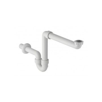 GEBERIT- COMPACT BASIN SIPHON WHITE