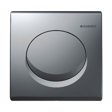 Geberit Samba HyTouch Pneumatic Urinal Flushing Control Gloss Chrome 116.011.21.1