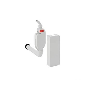 Geberit 152.768.11.1 – Siphon Seen, with hose connection and Cap 152768111