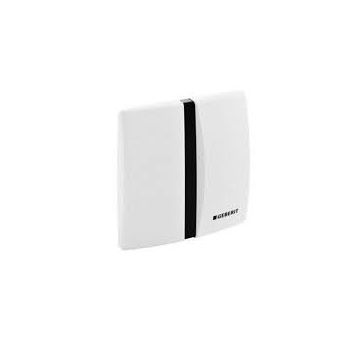 Geberit 240.560.11.1 Geberit cover plate, square, made of die-cast zinc white alpine