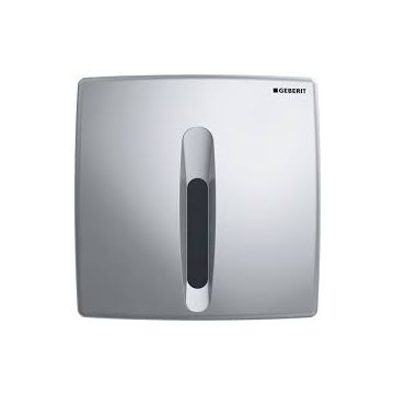 Geberit 240.966.11.1 Geberit cover plate, square, made of plastic white alpine