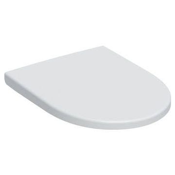 Geberit iCon WC seat: Soft-closing mechanism Quick-release hinges lockable, Top Fixing white  501.660.01.1