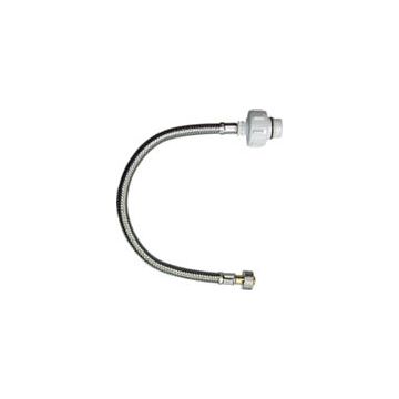 The Geberit 240.921.00.1 is a genuine 333 mm (33.3 cm) braided flexible reinforced water supply hose with a 3/8" knurled nut connection. Designed for Geberit concealed cisterns (including Sigma 12cm/UP320 and Twinline), it connects the water supply to the