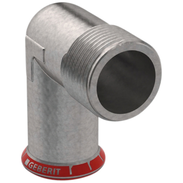 GEBERIT Mapress FZ transition angle 22 mm  socket-nipple  034223022