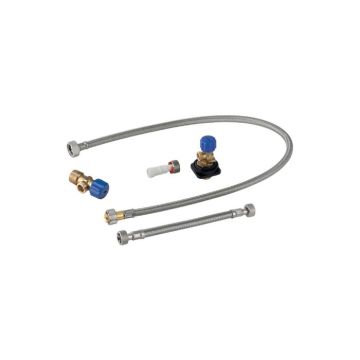 Geberit Monolith water connection set 131013001 below, to monolith module for WC, 101 cm