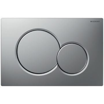 Gebetrit 115.770.46.5 Geberit Sigma01 dual flush plate  matt chrome for Concealed Cisterns