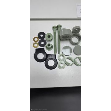 Twyford Plastic Hinges Green