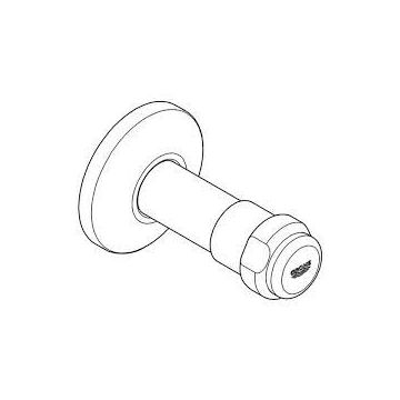 GROHE 41670000 shell WAS handle 41670 1/2 " with backflow preventer for concealed valves