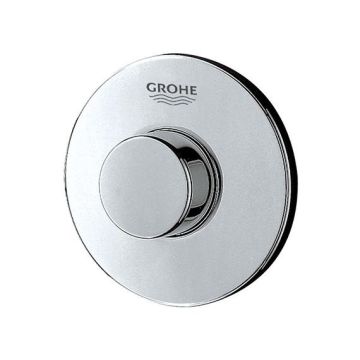 Grohe Adagio Air Button Chrome - 37761000 Grohe Toilet Cistern Spare Parts / Grohe replacement air button for use with the Adagio concealed cistern. Button diameter is 100mm.  