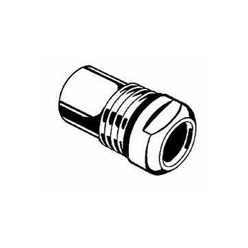 GROHE Adapter Water Stop 46201 chrome for Fluidenta Multi-Dental-Set GR46201000