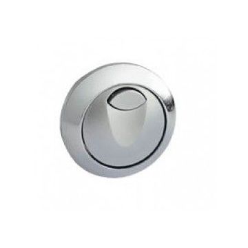 Eau2 Pneumatic push button actuation only for use with a removable shelf / panel in combination with bath furniture removable claddings for cistern inspection for use with 38 528 / 38 525 / 38 526 for dual flush or start and stop actuation diameter 48 mm 