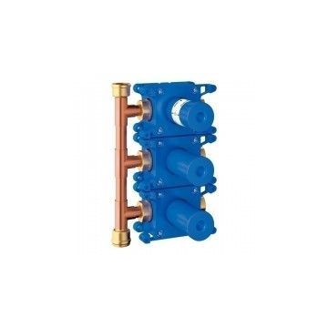 GROHE Rough-in for triple volume control 27 625