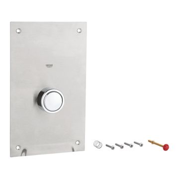 Grohe Flush Plate Cover Chrome Brass 43176000