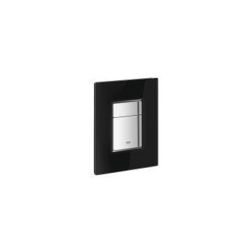 GroheSkate Cosmopolitan - WC wall plate velvet black