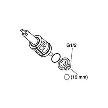 Gustavsberg Chrome Diverter   GB41636577 01
