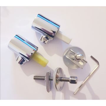 Twyford Envy H001E Top Fix Soft Close Toilet Seat Hinge Pack
