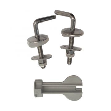 Twyford  H004A Seat Hinge L Shape Bottom Fix Hinges for Twyford AR7815WH
