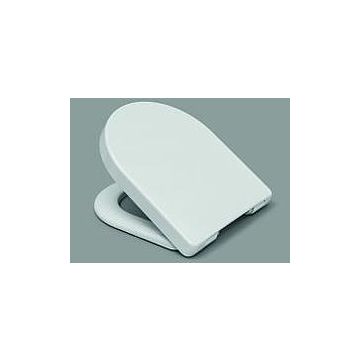 HARO BACAN SoftClose Premium toilet seat with lid, TakeOff stainless steel hinges C0202Y, white alpine  4016959119034