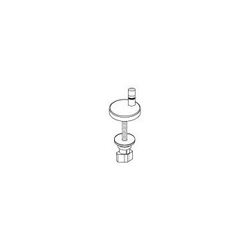 HARO C2702Y SoftClose classic hinge FastFix, stainless steel 1 set  406649