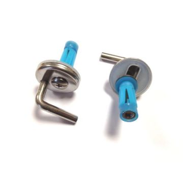 HARO D1702H mounted hinge BVO - expansion anchor, stainless steel 403793