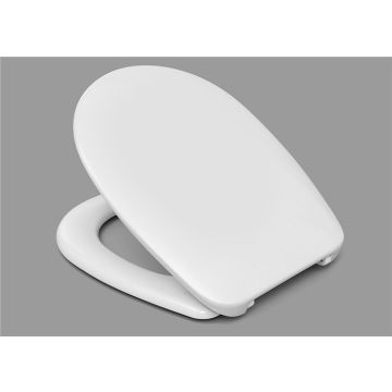 Haro / Hamberger toilet seat Deltano with stainless steel FastFix nut B0302Y white 4016959014582