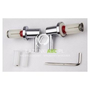 Toilet seat hinges metal wheel EGO A99019  5906976486549