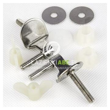 HINGES FOR TOILET SEAT NOVA TOP PICO AZ004