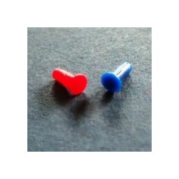 Hot & Cold indicator pin pack for Armitage Shanks S7446AA Spraymixer single lever one taphole basin mixer - lever handle S960059NU