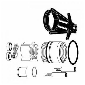 Ideal Standard Extension multiport A963392NU 20 mm, for bath fittings
