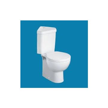 Ideal Standard Space Corner Toilet Seat and Cover with Hinges to Fit all Old and New Models E709101 Old English