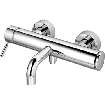 Ideal Standard Jado IQ Surface-Mounted Single Lever Bath Mixer without Shower Head, Automatic Switch Chrome A4836AA