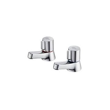 Ideal Standard Alto Bath Pillar Taps Chrome B0350AA