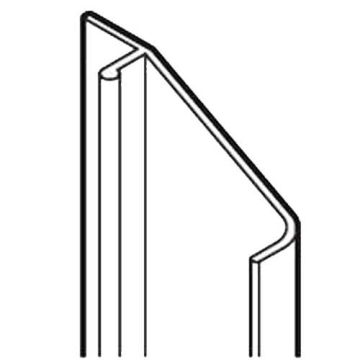 Ideal Standard Bath Screen Wall Profile Cover 1400mm Height Fits LV230VA New Style LV233VA  