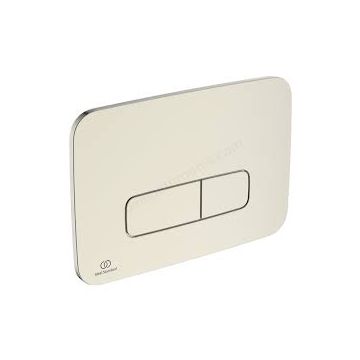 The Ideal Standard R0459GN Oleas M3 Mechanical Dual Flush Plate in a premium Silver Storm finish. It is a contemporary, dual-volume control plate designed for front-mounting installations with compatible concealed toilet cistern frames

Physical Vapour 