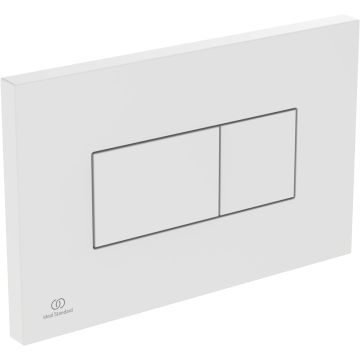 Ideal Standard  Solea P2 pneumatic dual flushplate, Ideal Standard - White  R0110AC