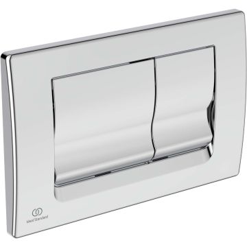 Ideal Standard Solea WC plate R0108AA 245x17x160mm, mechanical, chrome