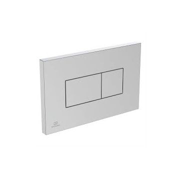 Ideal Standard Solea WC plate R0110AA 230x10x146mm, pneumatic, chrome