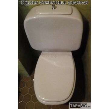 BELLAVISTA-ITALICA TOILET SEAT AND COVER WHITE 