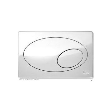 JOMO (BIAY) 167-27070001-00 FLUSH PLATE

JOMO WC flush plate SLK CLASSIC
dual-flush, white - front plate and
push-buttons made of plastic - for
wall-mounted cistern SLKplus -
incl. mounting frame - dual-flush technology