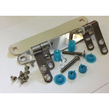Ideal Standard Toilet Seat Spares Purity Seat Hinges Stainless Steel  K725067