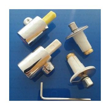 Keramag / Twyford Toilet seat hinges H005B / 5906976487188 HINGES FOR THE SLOW-CLOSING WC SEAT VARIUS 99104 / 598054000