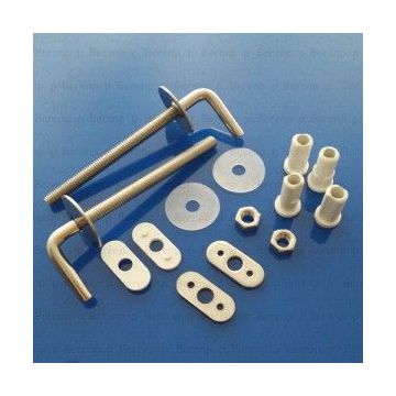 Keramag Plus 4 - Xeno 598133000 set of 2 hinges for toilet seat chrome