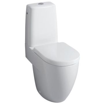 Keramag 4U Close-Coupled Toilet Seat and Cover - 203400 Soft Close