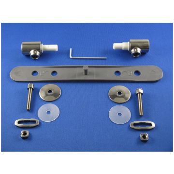 Keramag / Geberit Soft Close Toilet Seat Hinges for Virto, Eternity & Vivano Models 
