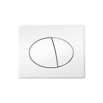 KERRA PRZ BI-K50 AB FLUSH PLATE PLASTIC WHITE SIZE 20 X 16 CM