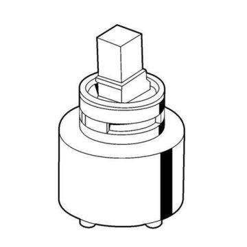 Kludi 7560500-00 Replacement Cartridge for Single-lever Tap 35 Mm Control Unit