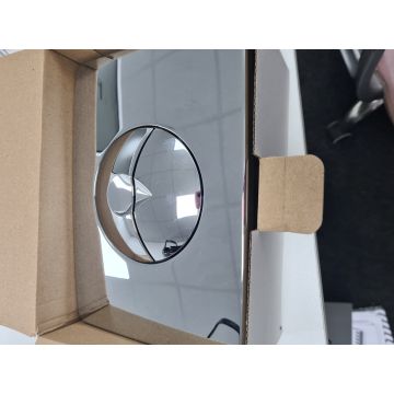 KOLO flush plate in shiny chrome 94034